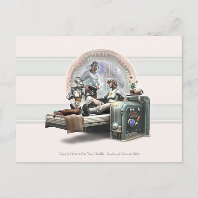 Desde que tenha o seu cartão postal de saúde (Frente)