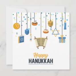 Desdecorações do Ícone de Feriado Feliz de Hanukka