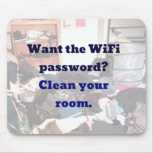 Deseja a senha do WiFi? Limpe o mouse pad do seu q