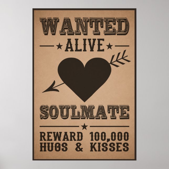 DESEJADO VIVO: poster SOULMATE (Frente)