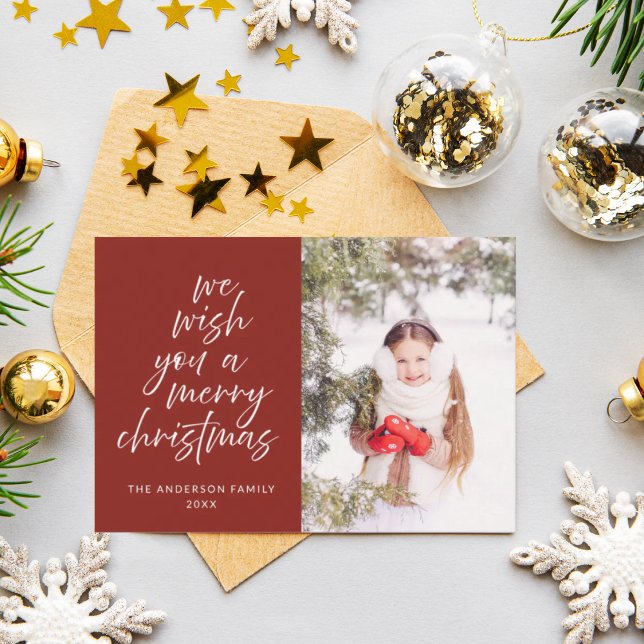 Desejamos a você um feliz cartão de Natal (Criador carregado)