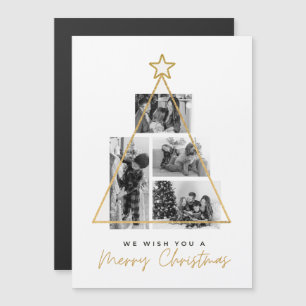 Desejamos a você um Feliz Natal Cartão Magnético F