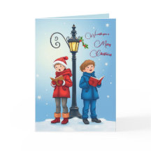 Desejamos-Lhe Um Feliz Cartão De Saudação De Natal