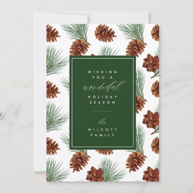 DESEJANDO UM FERIADO MARAVILHOSO | Adicione sua fo (Frente)