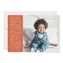 Deseje a você um Feliz Natal em Cartão com fotos V