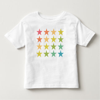 Desejo em uma estrela - Camisa T colorida do arco-