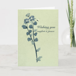 Desejo-lhe um cartão de solidariedade de conforto
