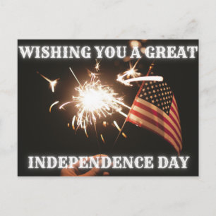 Desejo Um Cartão Postal Para O Dia Da Independênci