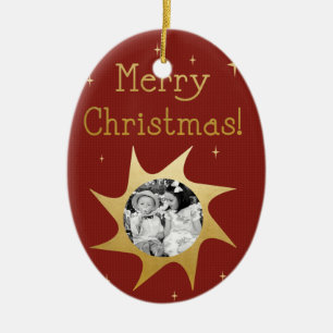 Desejos de Natal brilhantes - ornamento