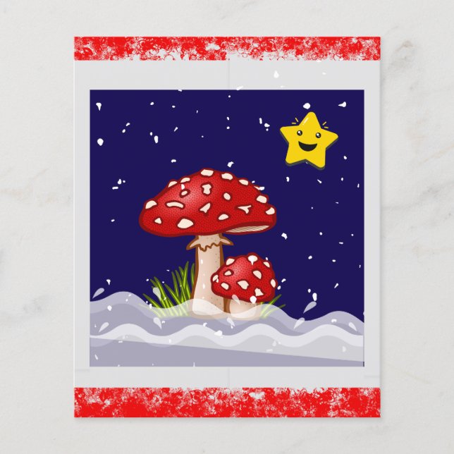 Desejos de Natal, dias de neve (Frente)