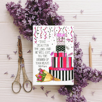 Desejos do seu Cartão de Aniversário Personalizado