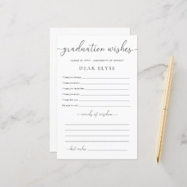 Desejos mínimos de graduação de Quinn