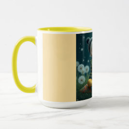 Desejos na caneca de vento e na louça