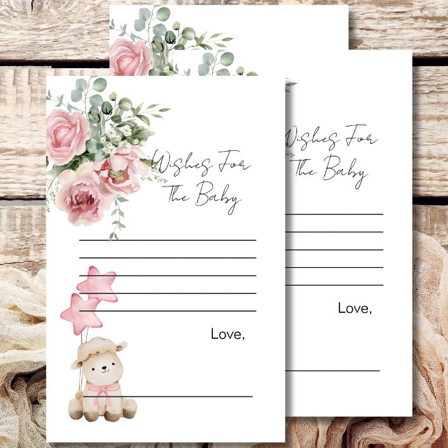 Desejos para bebês de caça doce de borrego rosa (Criador carregado)