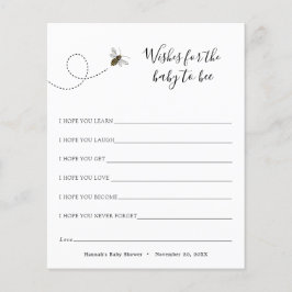 Desejos para o Bebê Abelha