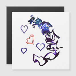 Desencadear Meu Cartaz Magnético Do Coração