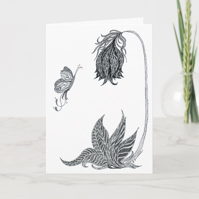 Desenhado para o seu Cartão de Bela Saudação (Frente)