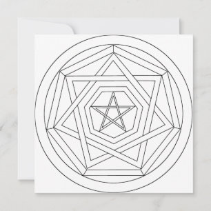 Desenhar Sua Própria Placa Estrela Sigil Sigillum