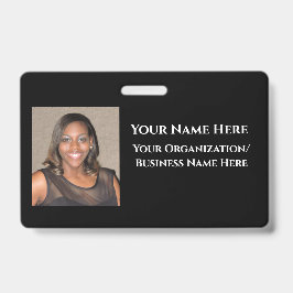 Desenhe Seu Próprio Crachá de Nome