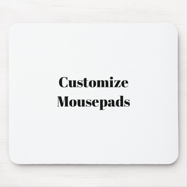 Desenhe Seu Próprio Mousepad Personalizado (Frente)