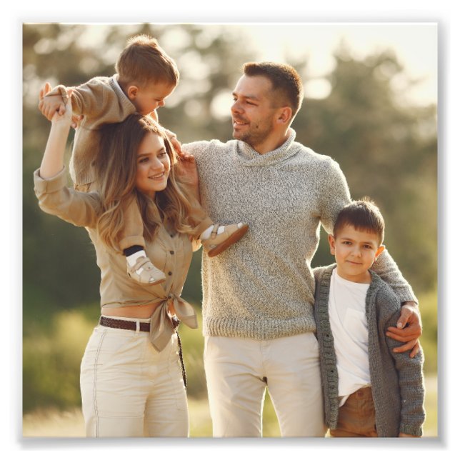 Desenhe Sua Própria Foto Única (Frente)