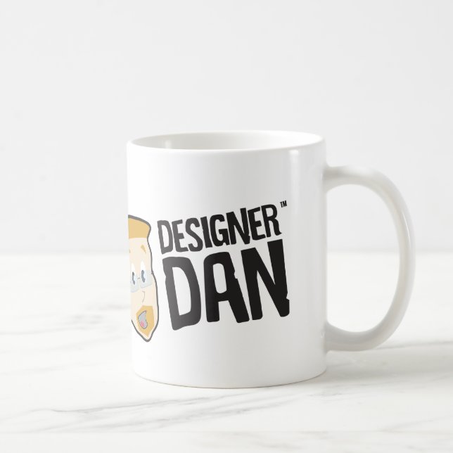 Desenhista Dan: A caneca OFICIAL (Direita)