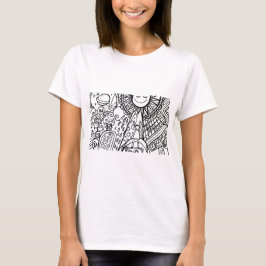 Desenho abstrato- T-Shirt