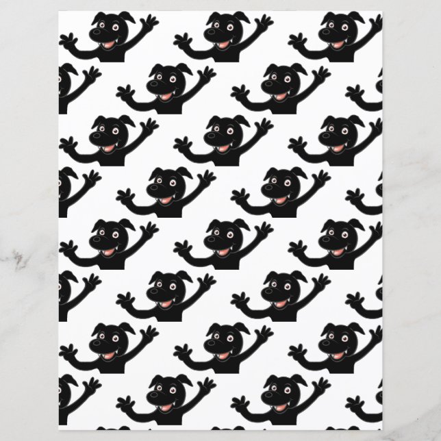 desenho animado em laboratório negro (Frente)