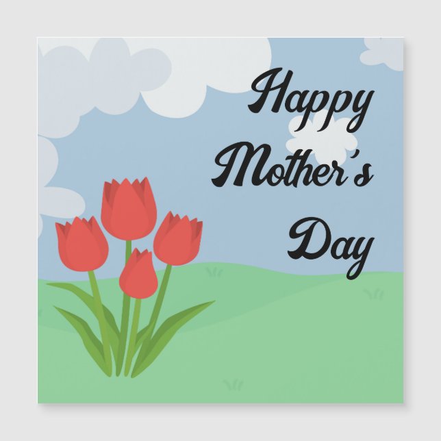 desenho animado por dia de as mães (Frente)