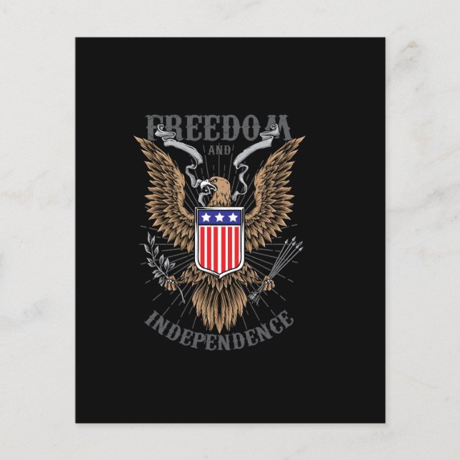 desenho de águia americana (Frente)