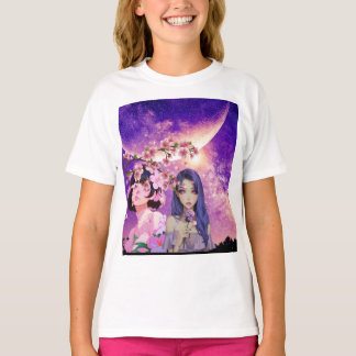 desenho de camisa branca princesa