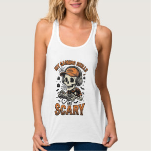 Desenho de Camisa de Halloween Vintage Esqueleto G