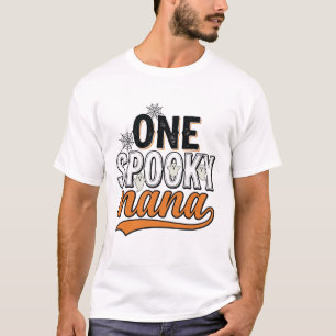 Desenho de Camisa Vintage de Fantasma de Halloween