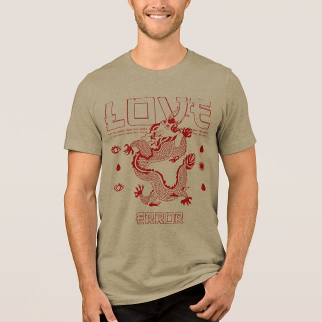 desenho de camiseta de amor (Frente)