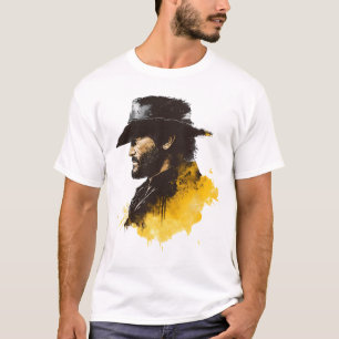 desenho de camiseta de chapéu preto silhueta amare