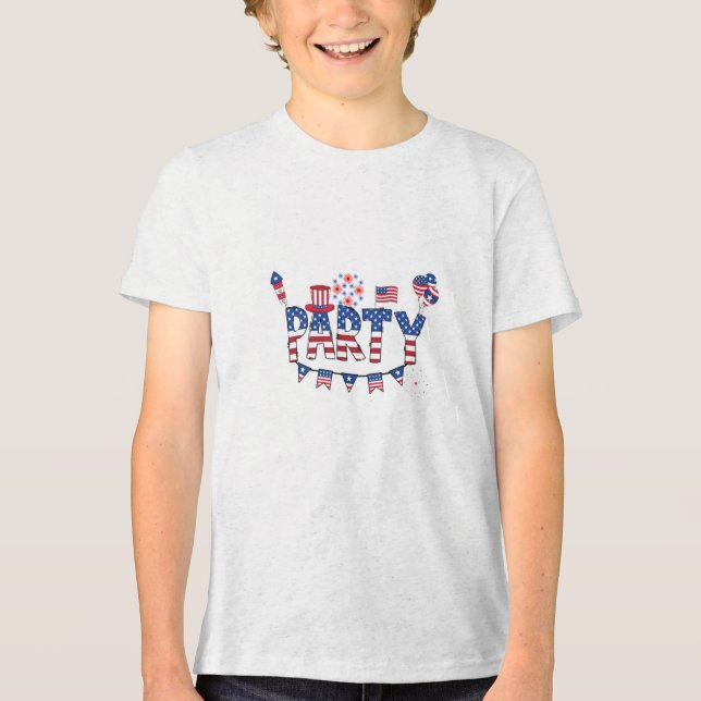 desenho de camiseta de imagem de festa (Frente)