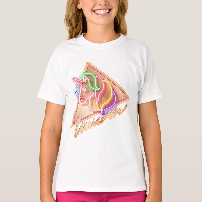 desenho de camiseta de unicórnio (Frente)