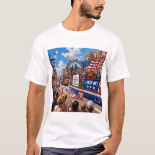 desenho de camiseta do dia do trabalhador