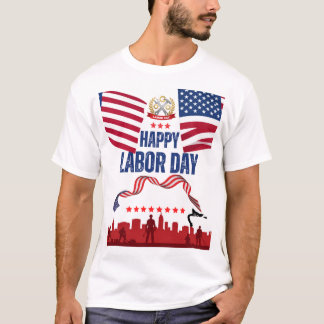 desenho de camiseta do feliz dia do trabalho