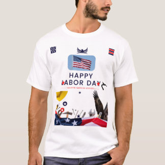 desenho de camiseta do feliz dia do trabalho