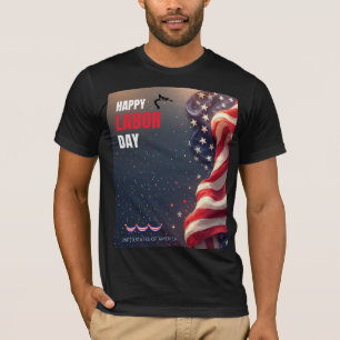 desenho de camiseta do feliz dia do trabalho