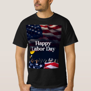 desenho de camiseta do feliz dia do trabalho