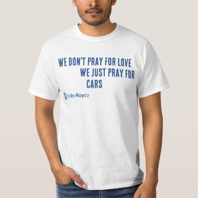 desenho de camiseta Rolls-Royce (Frente)