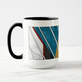 desenho de caneca abstrata