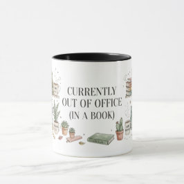 Desenho de Caneca - Desculpe, Estou Completamente