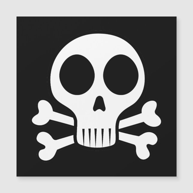 Desenho de Caveira Pirata (Frente)