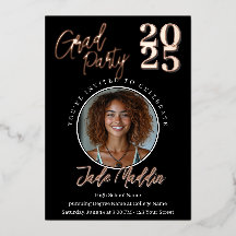 Desenho de Foto em Rose Gold para Formatura no Ens