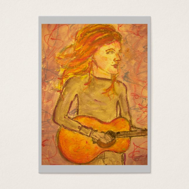 desenho de guitarra acústica (Frente)