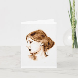 desenho de lápis macio de 2004 de cartão de Virgin