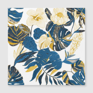 Desenho De Mão Tropical: Padrão Criativo Sem Olho